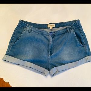 Cloth & Stone Denim Shorts #Anthropologie
